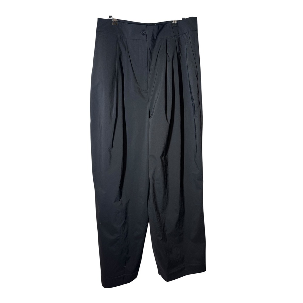 Reformation Black Wide-Leg Trousers - Picture 3 of 11
